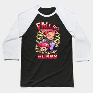 Face Your Inner Demon Baseball T-Shirt